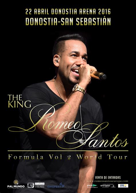 concierto de romeo santos valencia|Entradas Romeo Santos Valencia 